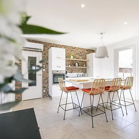 Holiday home Avec Spa, Terrasse Et Grand Jardin Au Coeur Des Vignobles Historiques - Fr-1-489-513